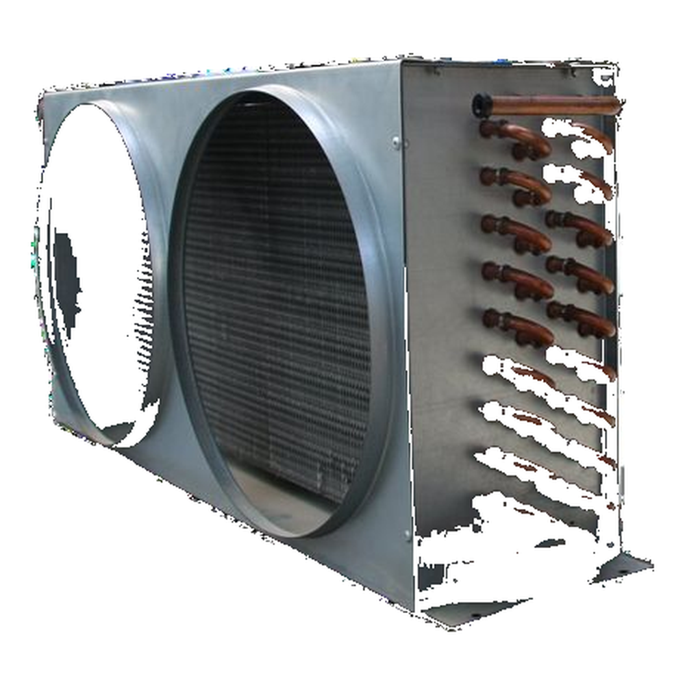 Cabinet condensing coil
