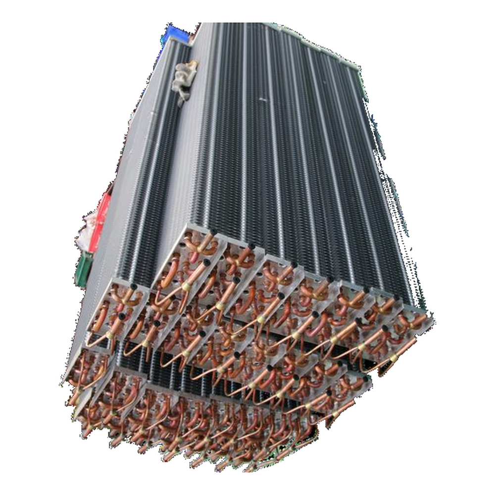 Tanghulu-type evaporator core