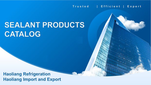 Sealant product range